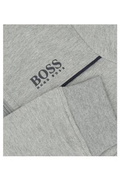 džemperis | regular fit BOSS Kidswear pilka