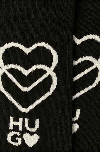 Kojinės LOVE Hugo Bodywear juoda