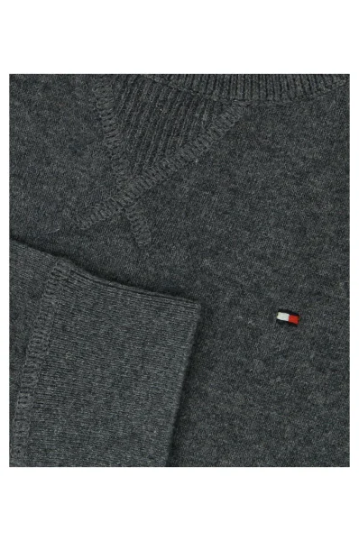 megztinis essential | regular fit | su kašmyru Tommy Hilfiger pilka