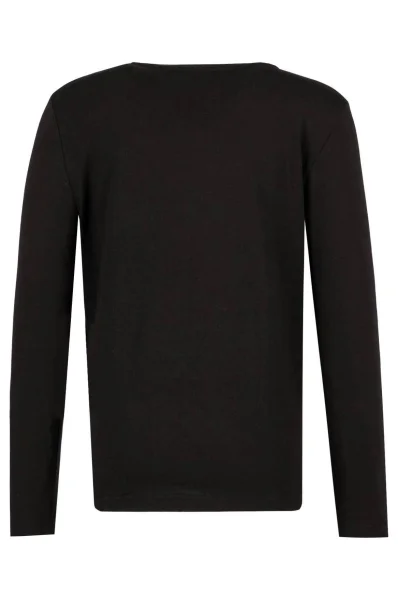 Longsleeve H18 | Regular Fit BOSS Kidswear juoda