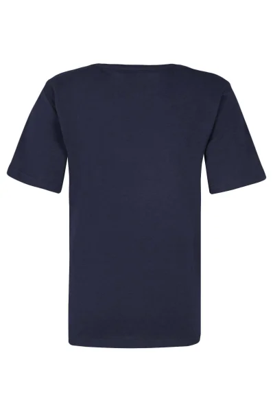 marškinėliai | regular fit BOSS Kidswear tamsiai mėlyna