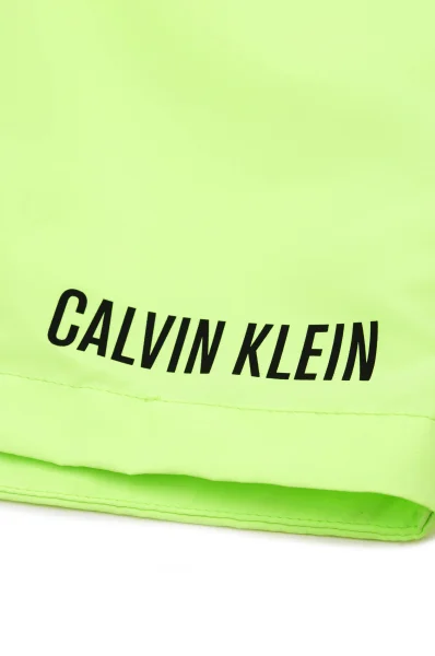 Maudymosi šortai | Regular Fit Calvin Klein Swimwear žalia