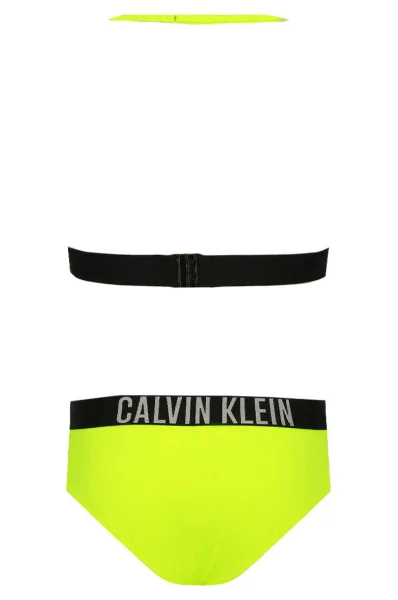Maudymosi kostiumėlis Calvin Klein Swimwear juodai-balta