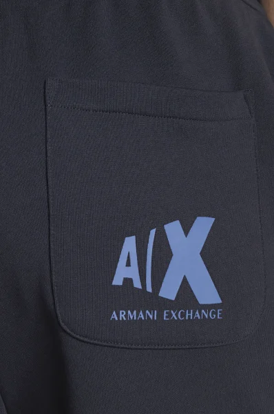 Dress nadrág | Regular Fit Armani Exchange tamsiai mėlyna