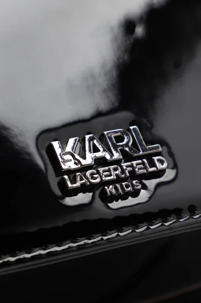 Rankinė ant peties Karl Lagerfeld Kids juoda