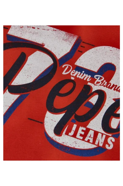 Longsleeve RUSSELLY | Regular Fit Pepe Jeans London raudona