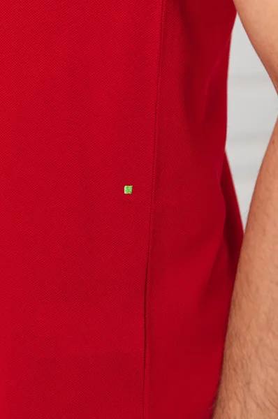 polo marškinėliai | regular fit | pique BOSS GREEN raudona