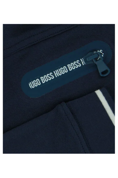 Dress nadrág | Regular Fit BOSS Kidswear tamsiai mėlyna
