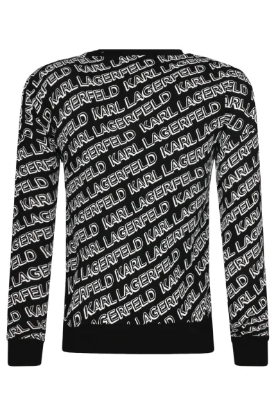 Džemperis | Regular Fit Karl Lagerfeld Kids juoda