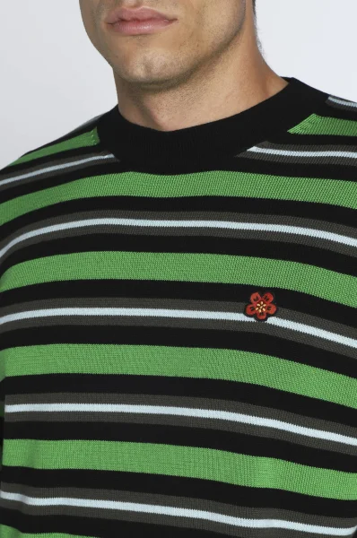 vilnonis megztinis | regular fit Kenzo žalia