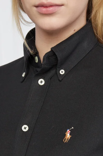marškiniai heidi | slim fit POLO RALPH LAUREN juoda