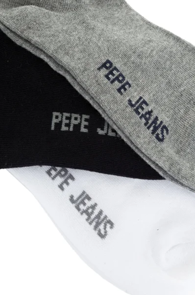 kojinės 3-pack Pepe Jeans London pilka
