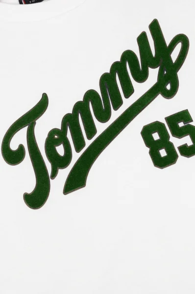 Marškinėliai TH COLLEGE 85 TEE S/S | Regular Fit Tommy Hilfiger balta
