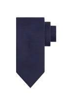 šilkinis kaklaraištis HUGO tamsiai mėlyna