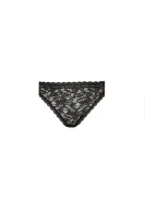 Braziliškos kelnaitės HIGH WAIST Calvin Klein Underwear juoda