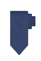 jedwabny kaklaraištis BOSS BLACK mėlyna