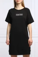 Naktiniai marškiniai | Regular Fit Calvin Klein Underwear juoda