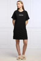 Naktiniai marškiniai | Regular Fit Calvin Klein Underwear juoda