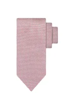 jedwabny kaklaraištis BOSS BLACK rožinė