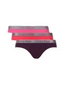 kelnaitės 3-pack Calvin Klein Underwear violetinė