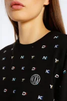 Naktiniai marškiniai | Loose fit DKNY SLEEPWEAR juoda