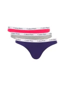stringai 3-pack Calvin Klein Underwear violetinė
