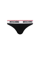 stringai Moschino Underwear juoda