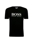 marškinėliai | regular fit BOSS Kidswear juoda