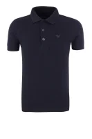 polo marškinėliai | regular fit Emporio Armani tamsiai mėlyna