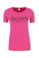 tėjiniai marškinėliai telelogo | regular fit BOSS ORANGE rožinė