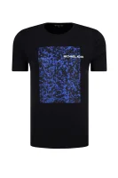 tėjiniai marškinėliai winter volcano grphic | regular fit Michael Kors juoda