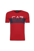 tėjiniai marškinėliai | regular fit EA7 raudona
