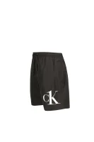 Maudymosi šortai | Regular Fit Calvin Klein Swimwear juoda