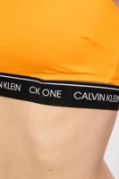 Bikinio viršutinė dalis Calvin Klein Swimwear oranžinė