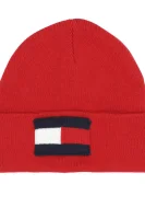 kepurė Tommy Hilfiger raudona