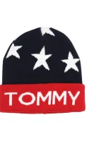 kepurė Tommy Hilfiger tamsiai mėlyna