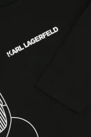 Longsleeve | Regular Fit Karl Lagerfeld Kids juoda