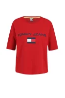tėjiniai marškinėliai tjw 90s logo | regular fit Tommy Jeans raudona