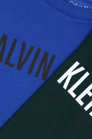 Marškinėliai 2 vn | Regular Fit Calvin Klein Underwear 	tamsiai žalia	