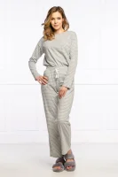 Pižama | Relaxed fit LAUREN RALPH LAUREN pilka