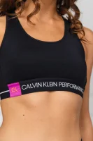 marškinėliai | slim fit Calvin Klein Performance juoda