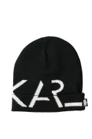 Kepurė PULL ON | su vilna Karl Lagerfeld Kids juoda