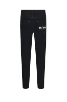 Džinsai | Slim Fit BOSS Kidswear juoda