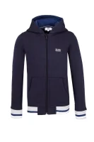 džemperis | regular fit BOSS Kidswear tamsiai mėlyna