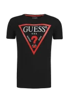 marškinėliai core | regular fit Guess juoda
