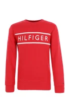 džemperis 3d embroidery | regular fit Tommy Hilfiger raudona