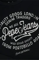 Longsleeve OLIVER | Regular Fit Pepe Jeans London juoda