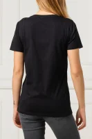 tėjiniai marškinėliai tefun | regular fit BOSS ORANGE juoda