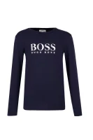 Longsleeve | Regular Fit BOSS Kidswear tamsiai mėlyna