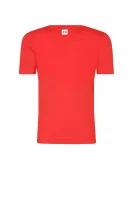 marškinėliai | regular fit BOSS Kidswear raudona